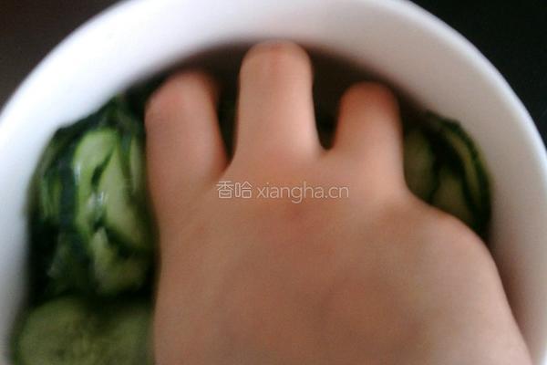 烫黄瓜的做法图解4