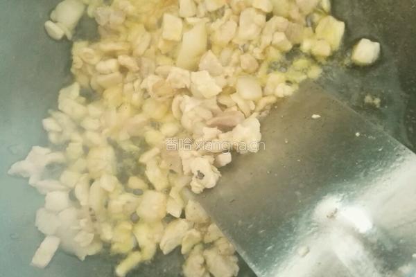 肉末炒酸豆角的做法图解3