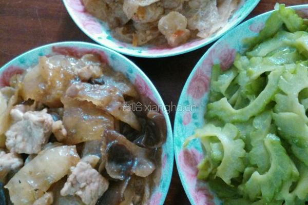 银耳子炒肉的做法图解8
