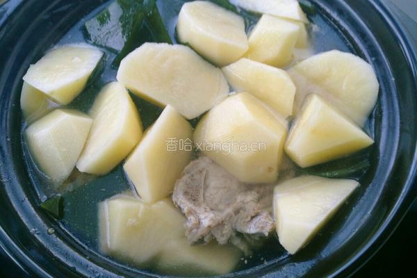 海带土豆炖排骨的做法图解8