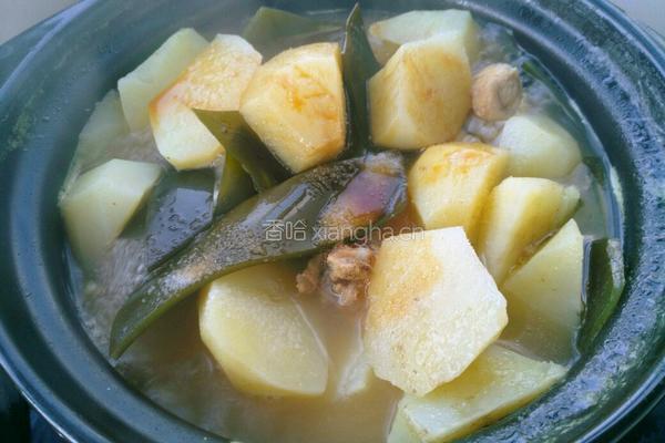 海带土豆炖排骨的做法图解10