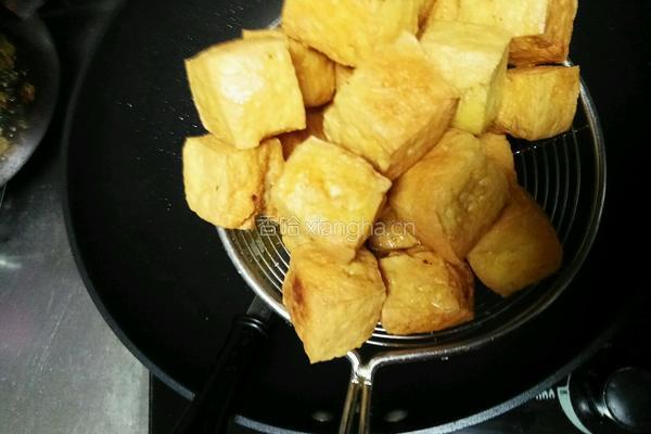 香煎臭豆腐的做法图解5