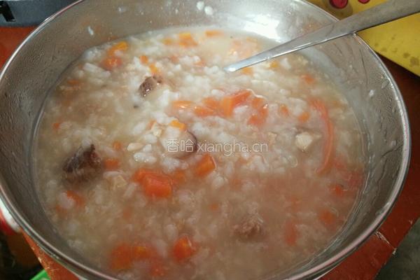 香菇瘦肉粥的做法图解3