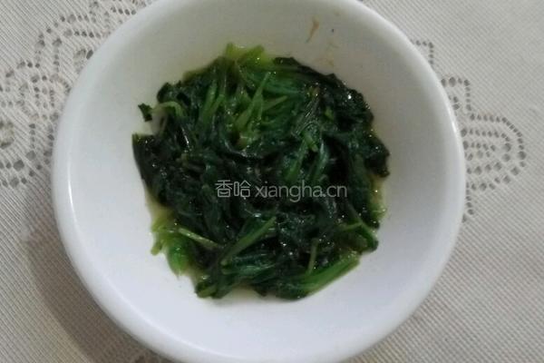 凉拌小青菜的做法图解4