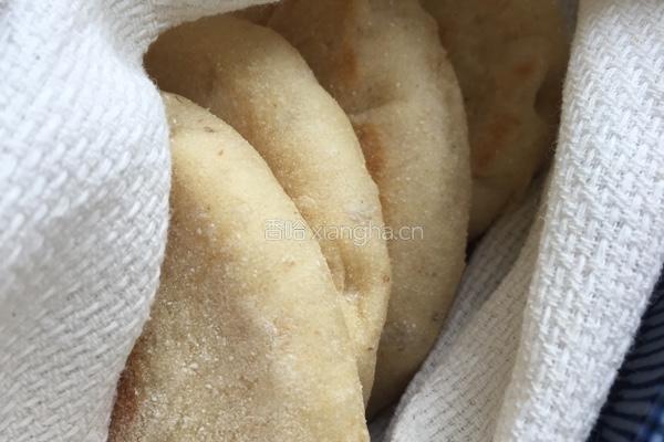 口袋面包（Pitta皮塔饼）的做法图解6