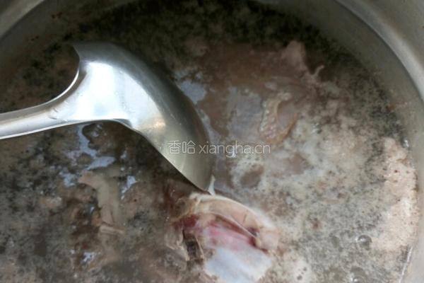 自做羊肉汤的做法图解3