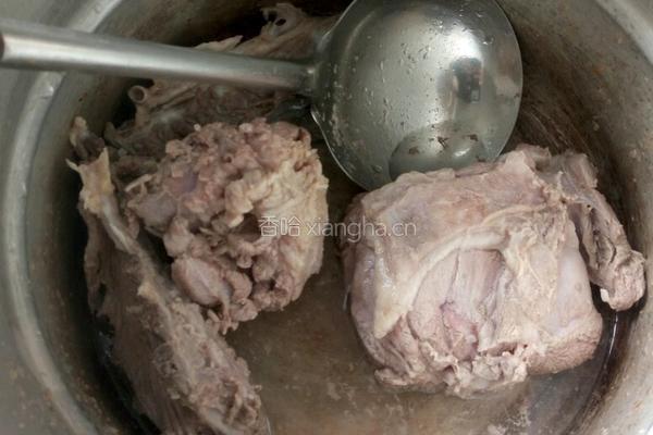 自做羊肉汤的做法图解4
