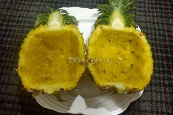 香甜菠萝饭的做法图解4
