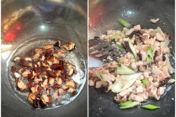 鸡丁菠萝饭的做法图解4