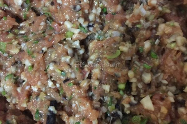 香菇韭香馄饨的做法图解4