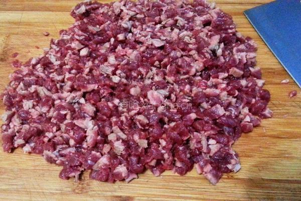 小炒牛肉末的做法图解3