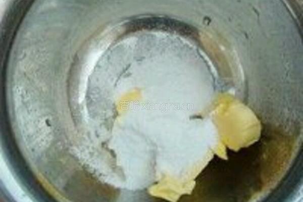 抹茶饼干的做法图解1