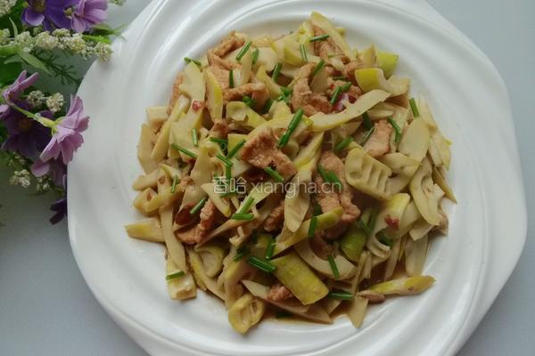 春笋炒肉的做法图解10