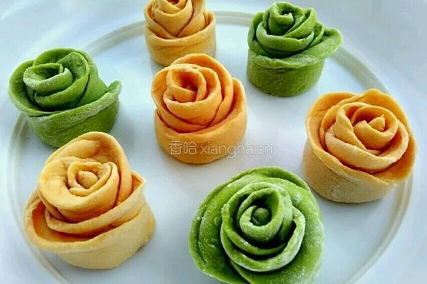 绿色蔬菜花卷的做法图解11