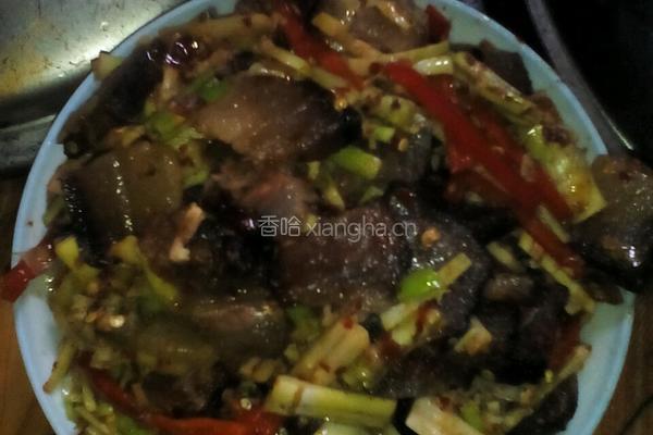 竹笋炒腊肉的做法图解10