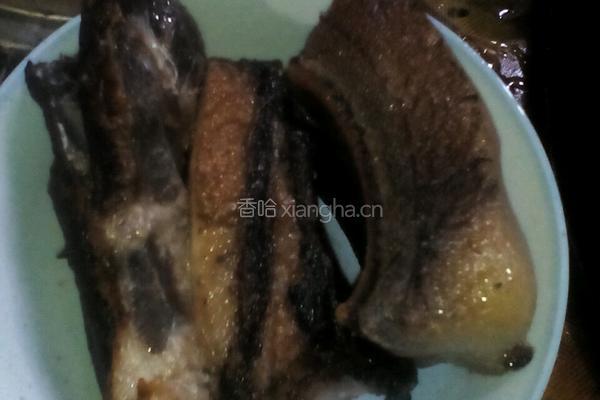 竹笋炒腊肉的做法图解2