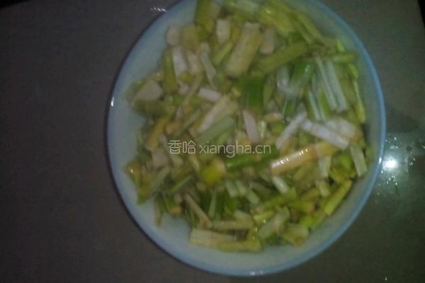 竹笋炒腊肉的做法图解6