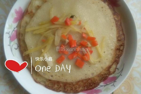 煎杂粮米饼的做法图解6