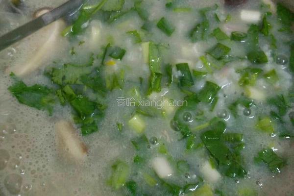 冬菇皮蛋瘦肉粥的做法图解5