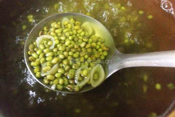 绿豆贝壳粉糖水的做法图解4