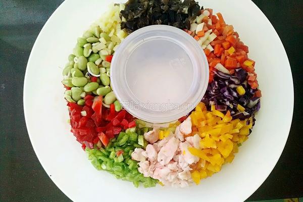 彩环沙拉的做法图解10