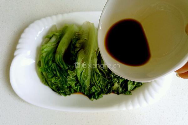 麻酱拌生菜的做法图解8