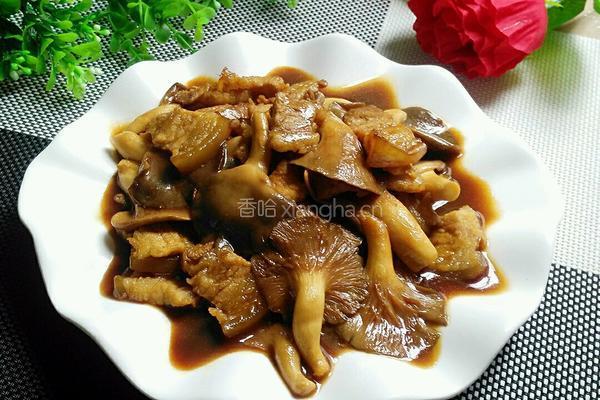 秀珍菇炒肉的做法图解9