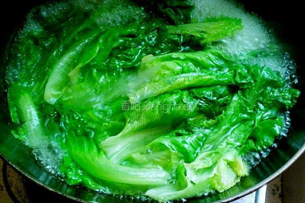 蒜香蚝油生菜的做法图解4