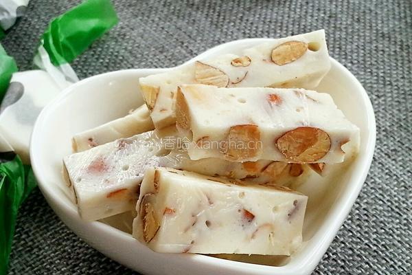 桃仁牛轧糖的做法图解12