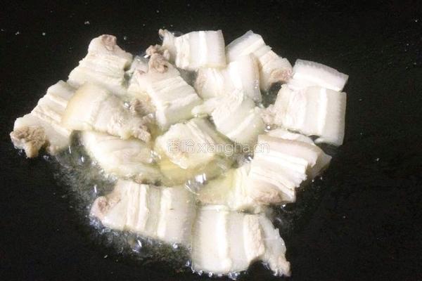 酱香花肉豆腐块的做法图解6