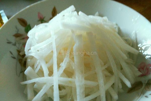 蜜汁萝卜丝的做法图解4