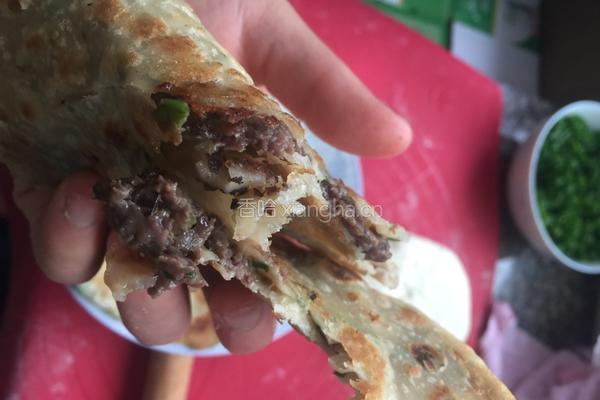 牛肉韭菜薄饼的做法图解6