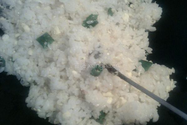 辣椒蛋炒饭的做法图解6
