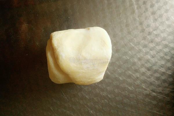 千层酥皮之牛角酥的做法图解2
