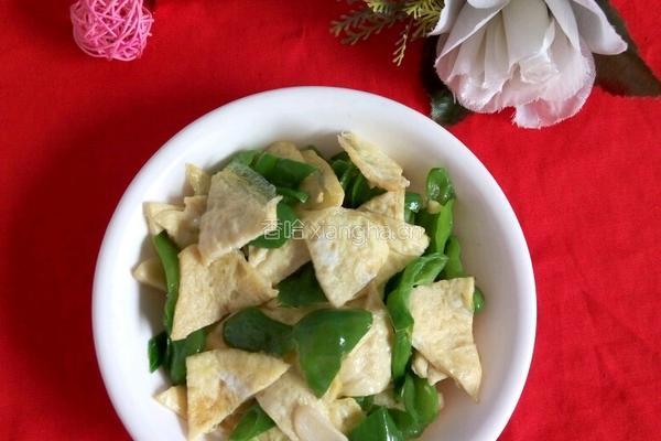 青椒鸡蛋片的做法图解15