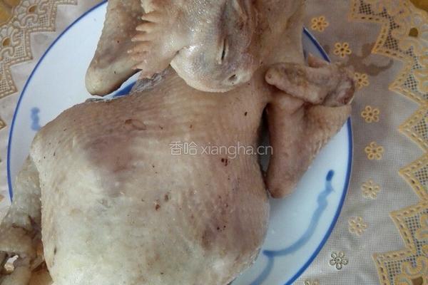 白切鸡的做法图解4