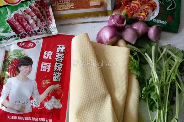 炸菜卷的做法图解1