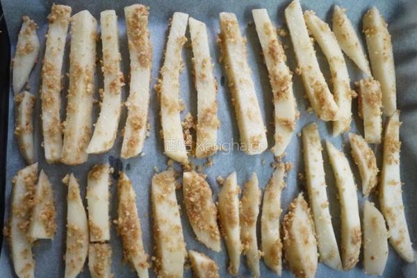 苏打饼烤薯条的做法图解4