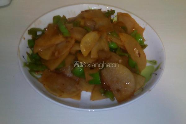 青椒土豆片