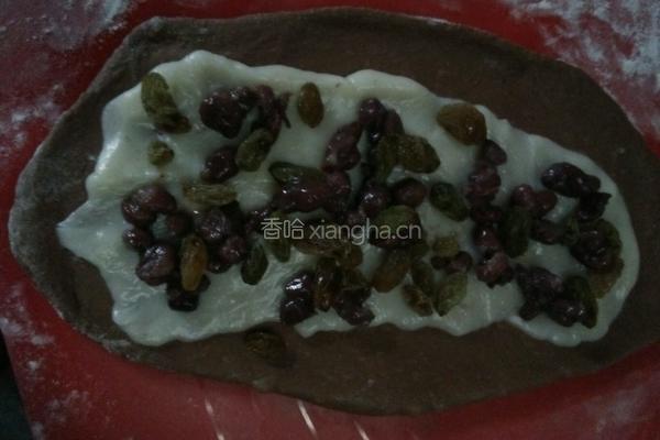 可可麻薯夹心软欧包的做法图解5