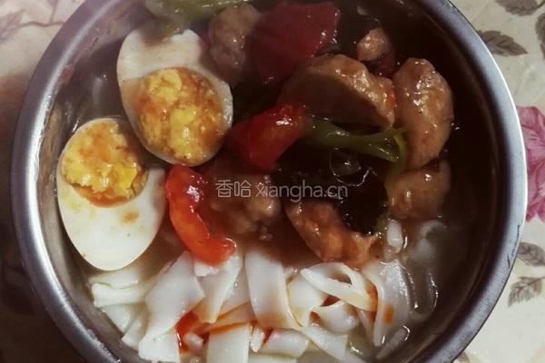 番茄肉圆卤蛋粉的做法图解4