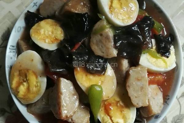 番茄肉圆卤蛋粉的做法图解3