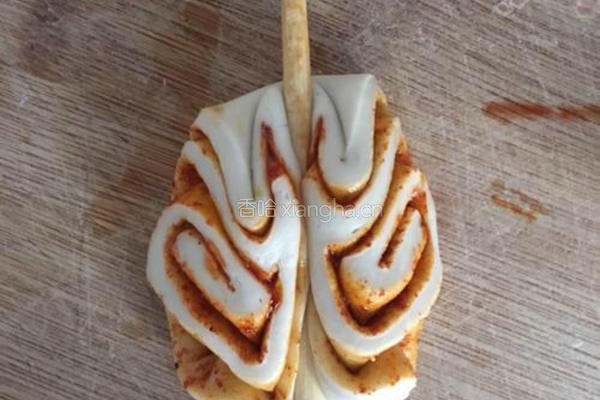 辣椒花卷的做法图解11