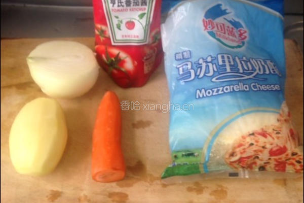 缤纷茄汁意大利焗面的做法图解1