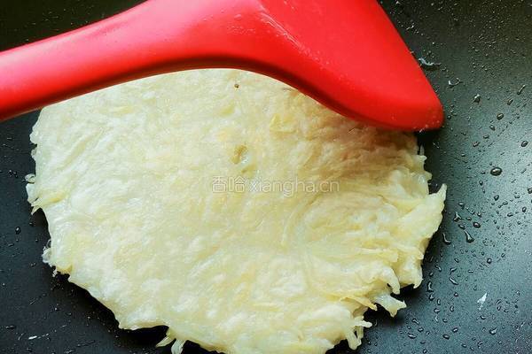 土豆丝小饼的做法图解6