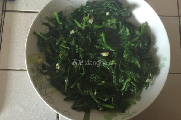 清炒豌豆苗的做法图解5