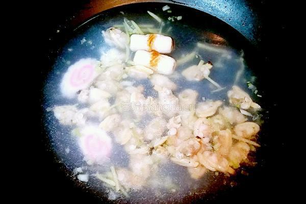 味噌蜆肉拉麵的做法图解5