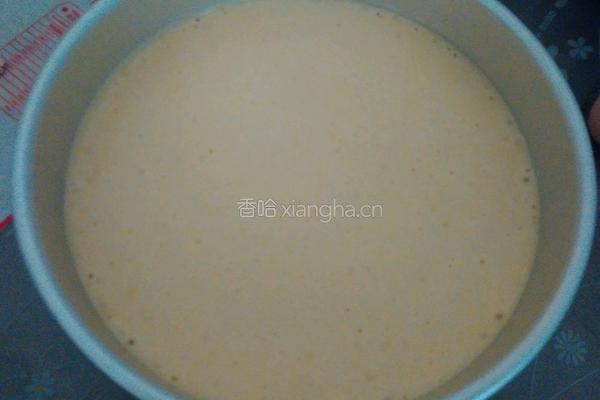 八寸海绵蛋糕的做法图解4