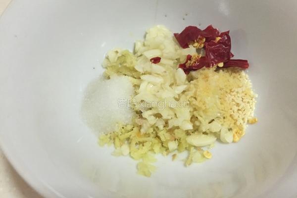 菠菜粉丝的做法图解2