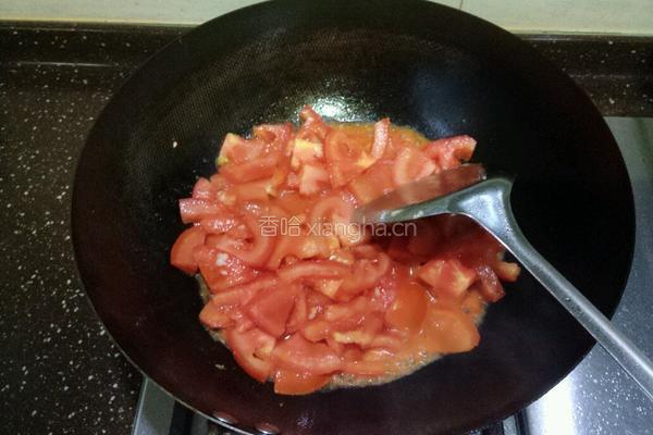 番茄炒肉片的做法图解3